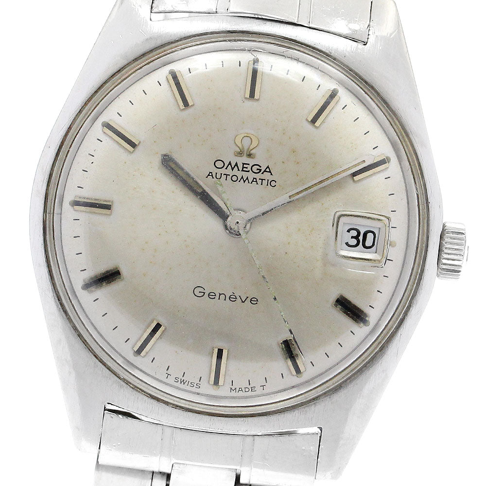 OMEGA Geneve 166.041 Date Cal.565 Silver Dial Automatic Men's Watch_891883