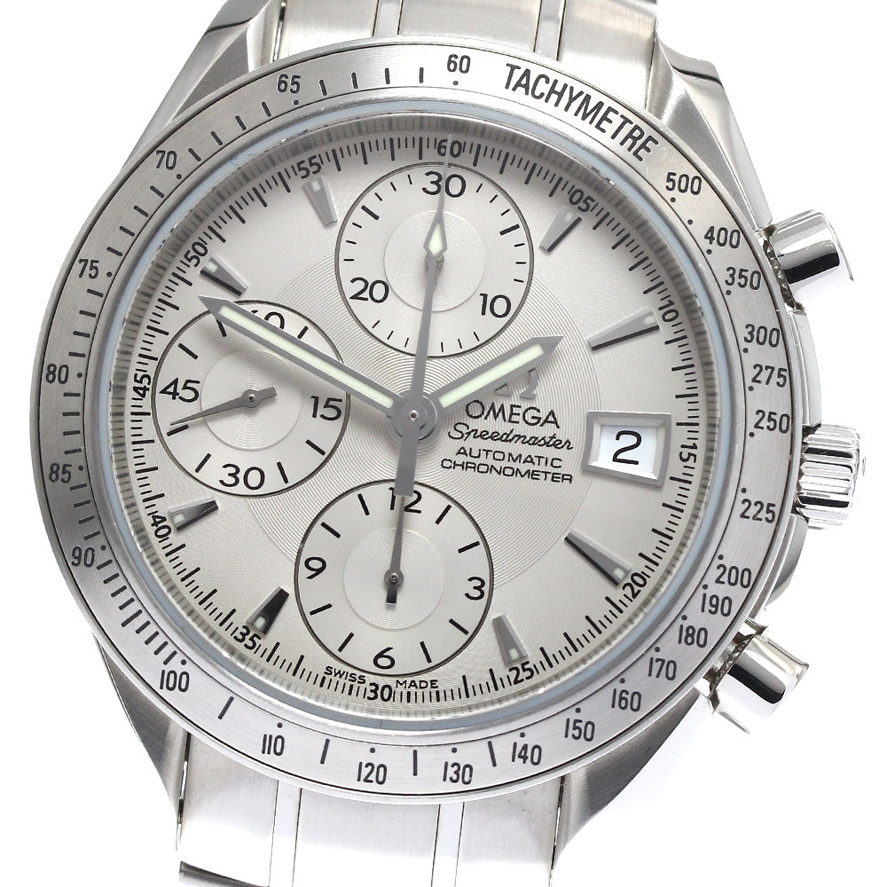 OMEGA Speedmaster 3211.30 Date Chronograph Silver Dial Automatic Men's_891891
