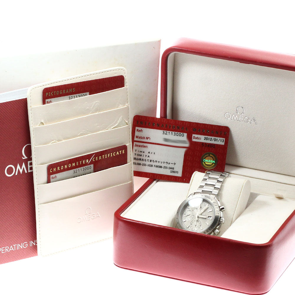 OMEGA Speedmaster 3211.30 Date Chronograph Silver Dial Automatic Men's_891891