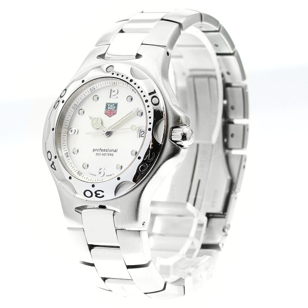 TAG HEUER Kirium WL1114 Date Silver Dial Quartz Men's Watch_891904