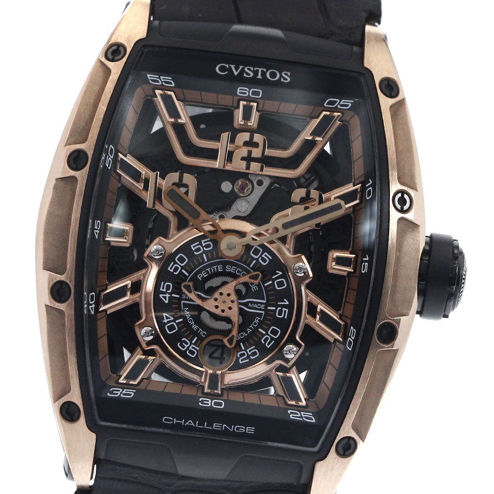 CVSTOS Challenge Jetliner II PS Automatic CVT-JET2-PS 5NBKTT Date skeleton Dial Automatic Men's Watch_891920