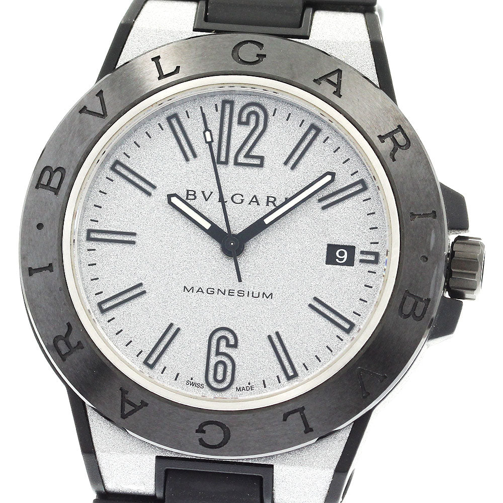 BVLGARI Diagono Magnesium DG41SMC Date gray Dial Automatic Men's Watch_891972