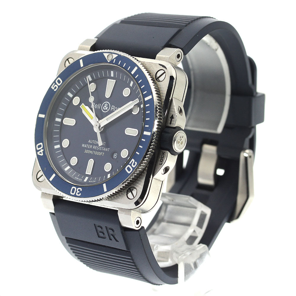 Bell＆Ross BR03-92 Diver Blue BR0392-D-BU-ST/SRB Date Automatic Men's_891974
