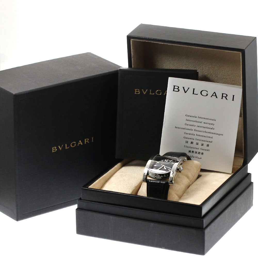 BVLGARI Assioma AA44S Date Navy Dial Automatic Men's Watch_891976