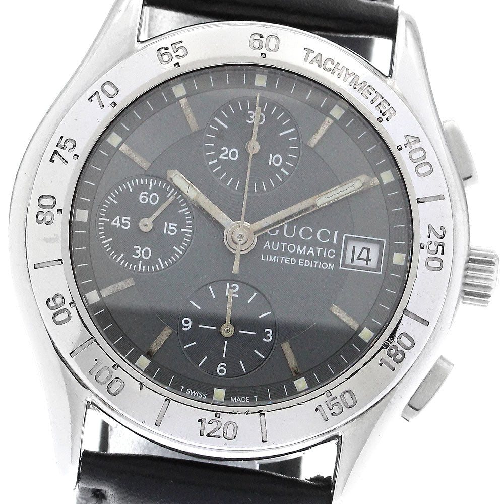 GUCCI Chrono Limited Edition 503 Date gray Dial Automatic Men's Watch_891990