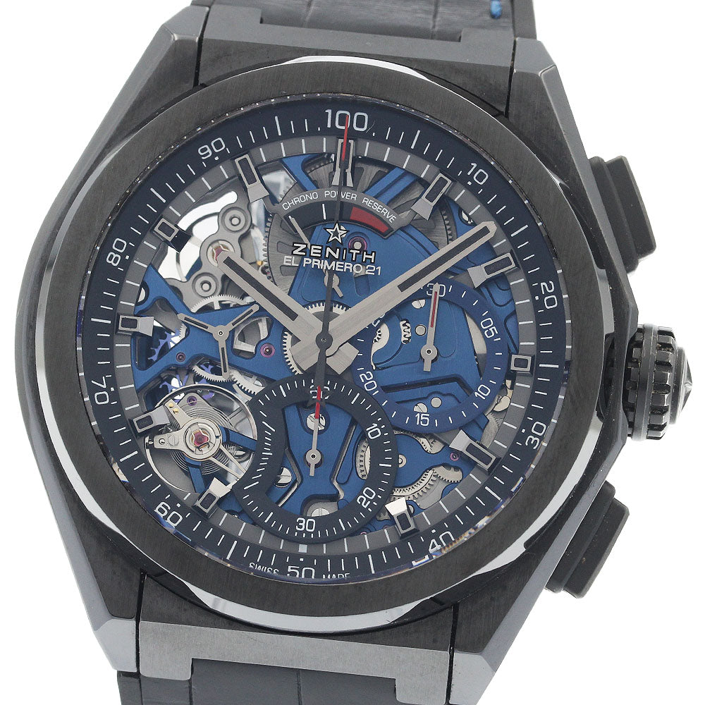 ZENITH Defy El Primero 21 49.9001.9004/78.R915 Boutique exclusive, 250 pieces worldwide skeleton Dial Automatic Men's Watch_892006