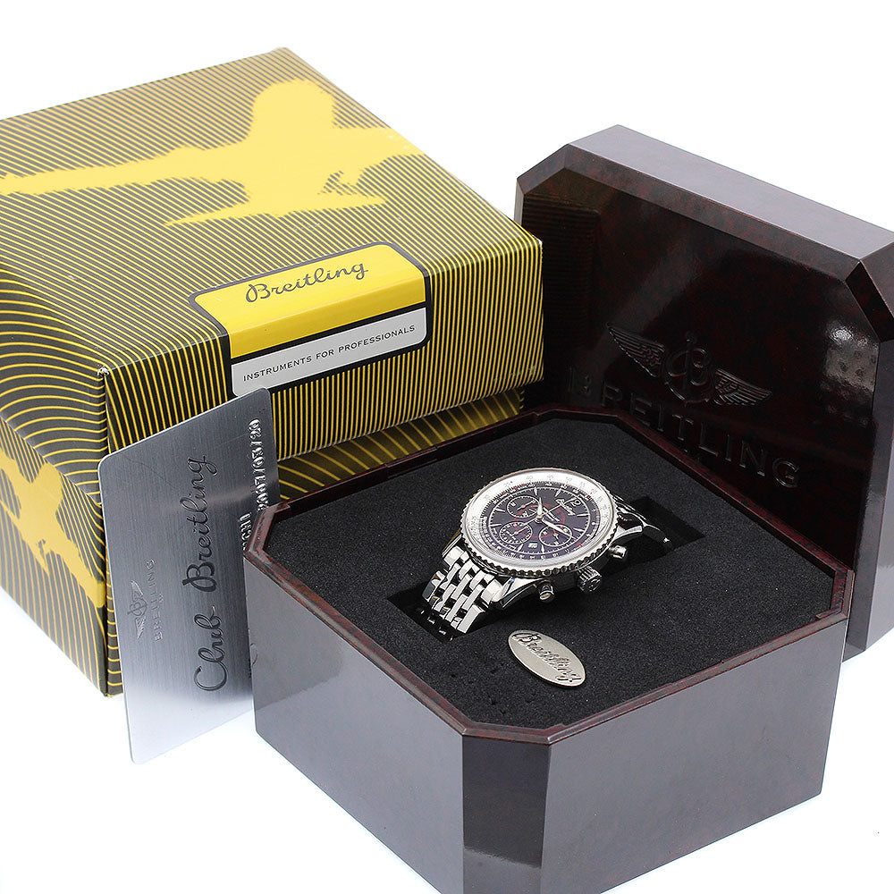 BREITLING Navitimer Montbrillant A41330 black Dial Automatic Men's Watch_876465