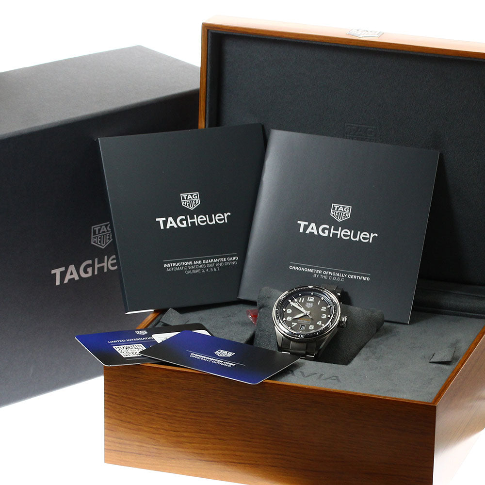 TAG HEUER Otavia WBE5114 Date Brown gradation Dial Automatic Men's Watch_892013