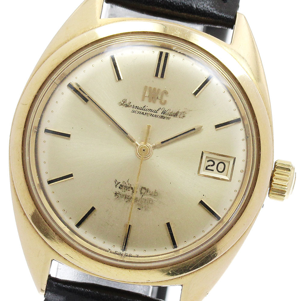 IWC SCHAFFHAUSEN Yacht club R911A/2-68 Date Cal.8541B Silver Dial Automatic Men's Watch_892096