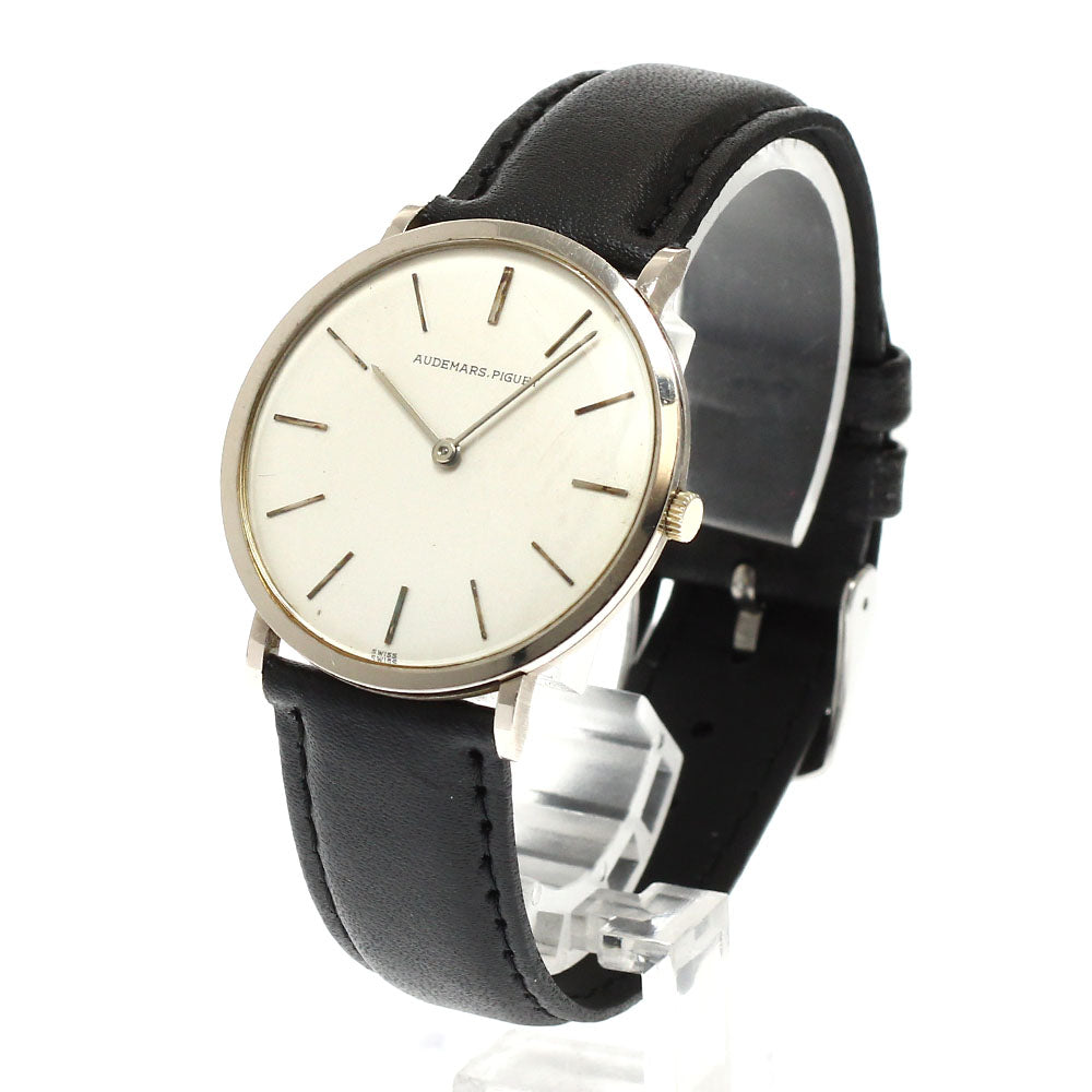 AUDEMARS PIGUET K18WG Cal.K2001/1A Silver Dial Hand Winding Men's Watch_892098