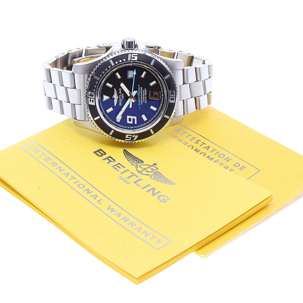 BREITLING Super Ocean 44 A17391 Date black Dial Automatic Men's Watch_892112