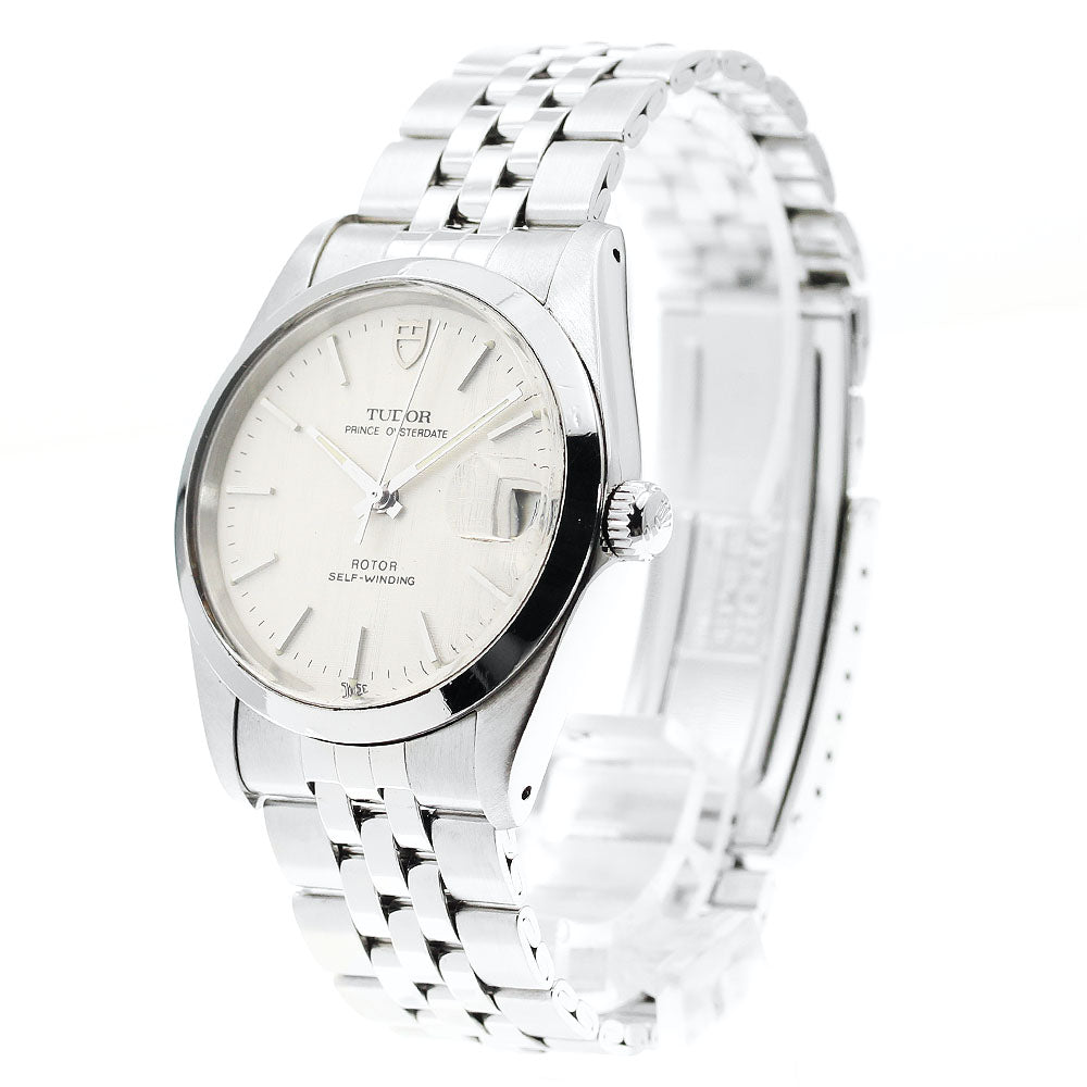 TUDOR Prince Oyster Date 74000N Cal.2824-2 Silver Dial Automatic Men's_892149