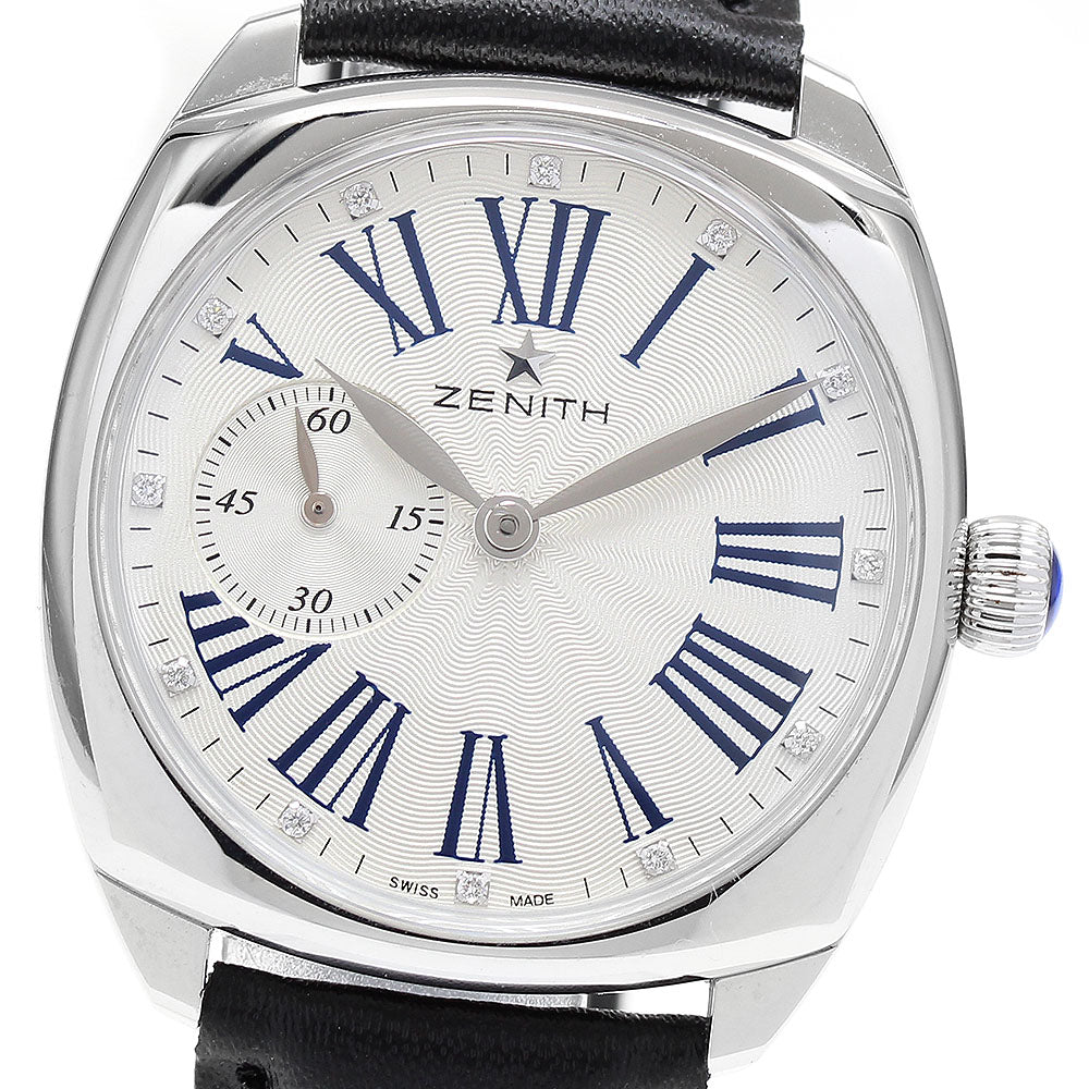 ZENITH Heritage Star 03.1970.681 12P diamond Silver Dial Automatic Ladies_892164