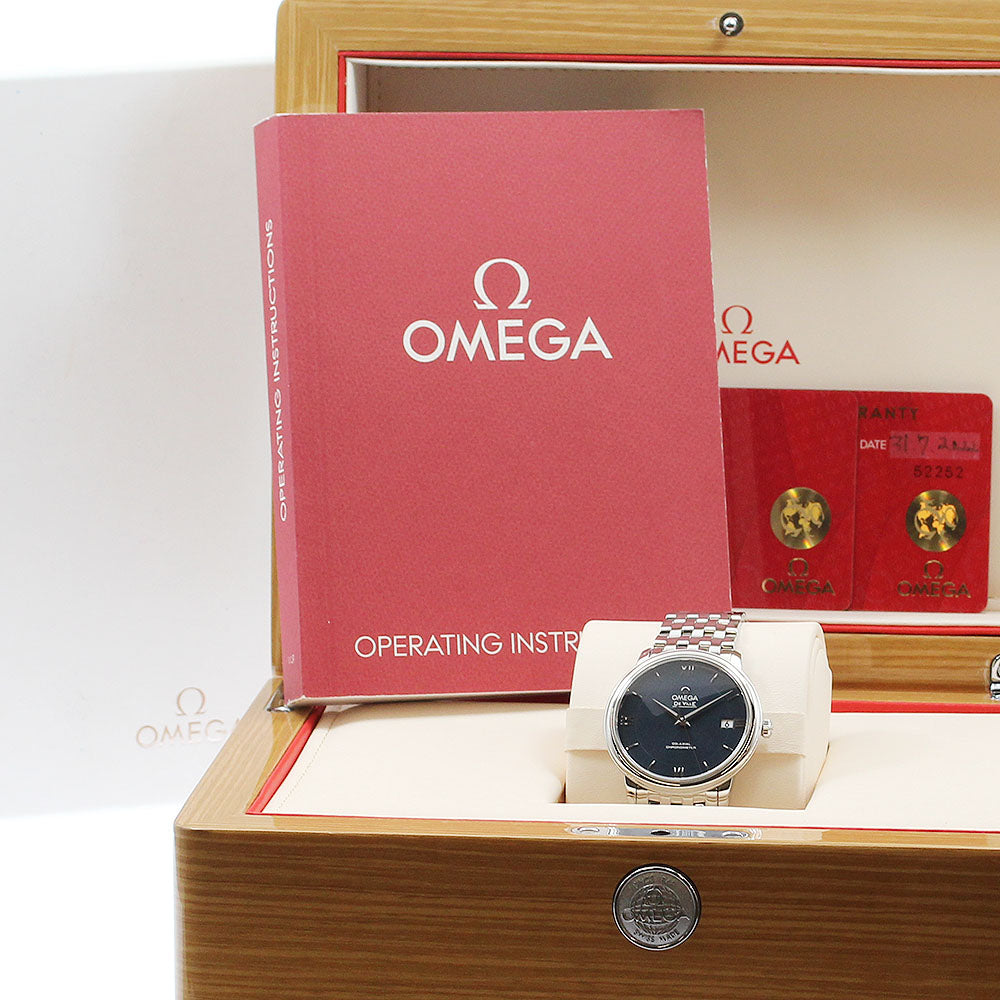 OMEGA De Ville Prestige 424.10.37.20.03.001 Coaxial Automatic Men's Watch_892172