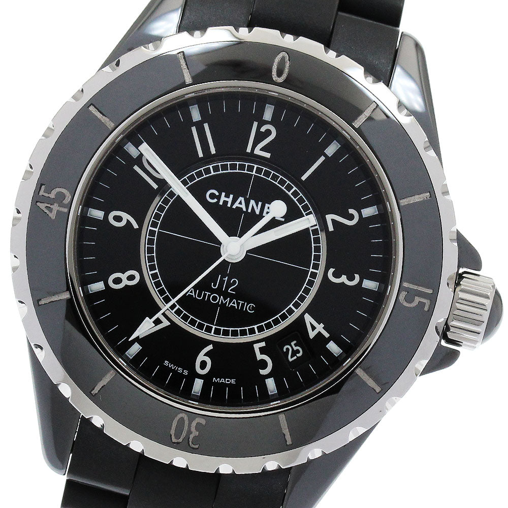 CHANEL J12 black ceramic H0684 38MM black Dial Automatic Men's Watch_892178