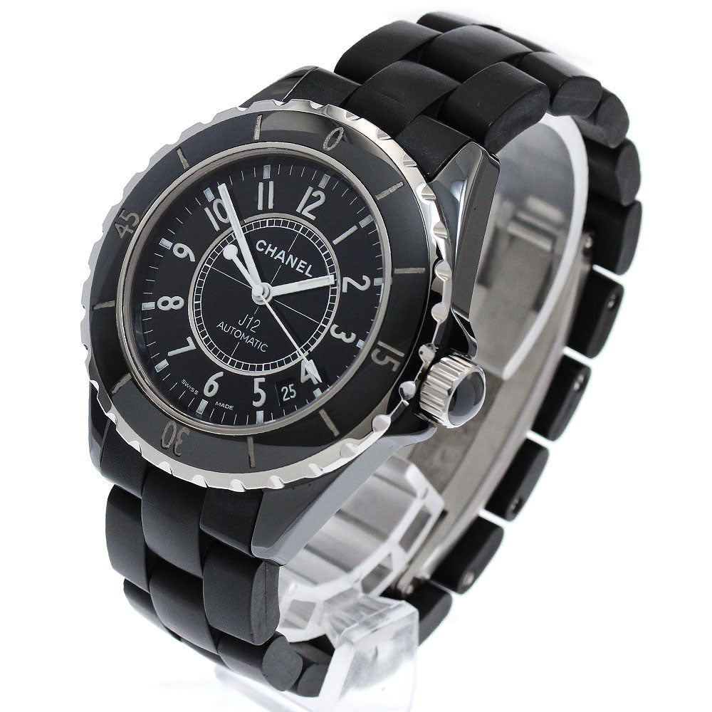 CHANEL J12 black ceramic H0684 38MM black Dial Automatic Men's Watch_892178