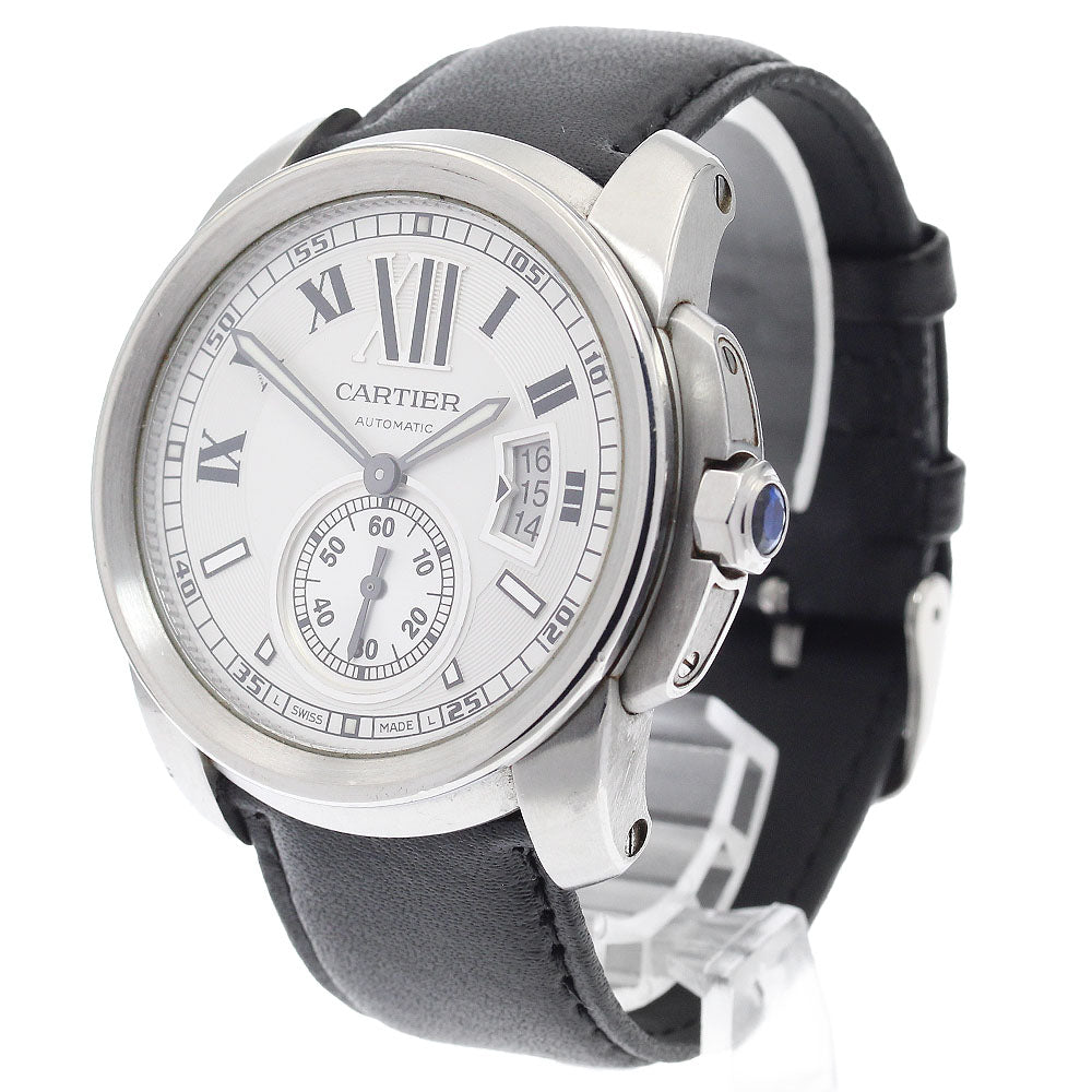 CARTIER Calibur de Cartier W7100037 Silver Dial Automatic Men's Watch_892201