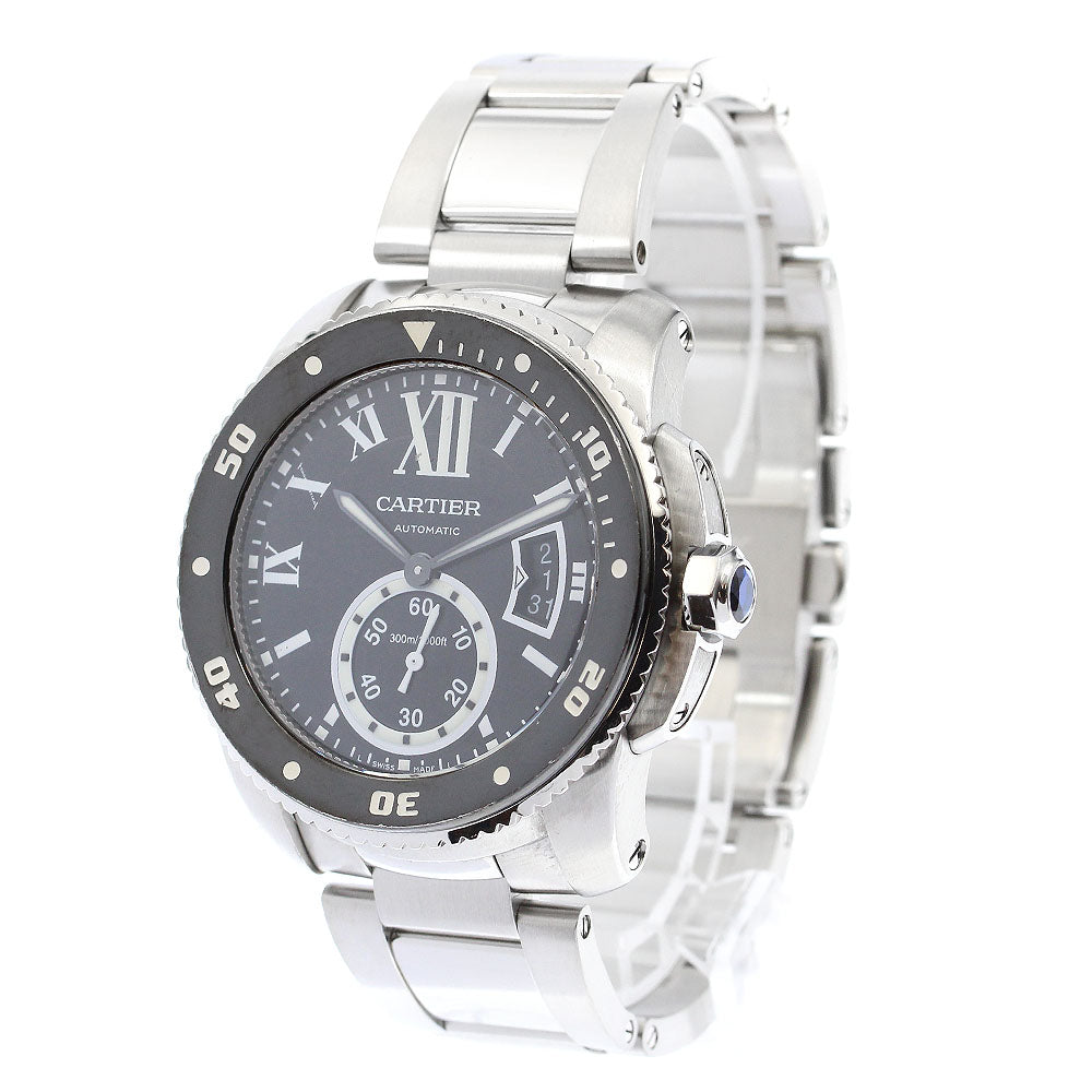 CARTIER Caliber de Cartier Diver W7100057 Date Automatic Men's Watch_892211