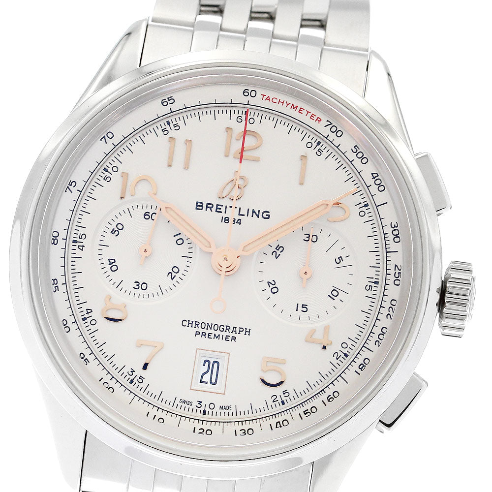 BREITLING Premier B01 Chronograph 42 AB0145 Date Automatic Men's Watch_892243