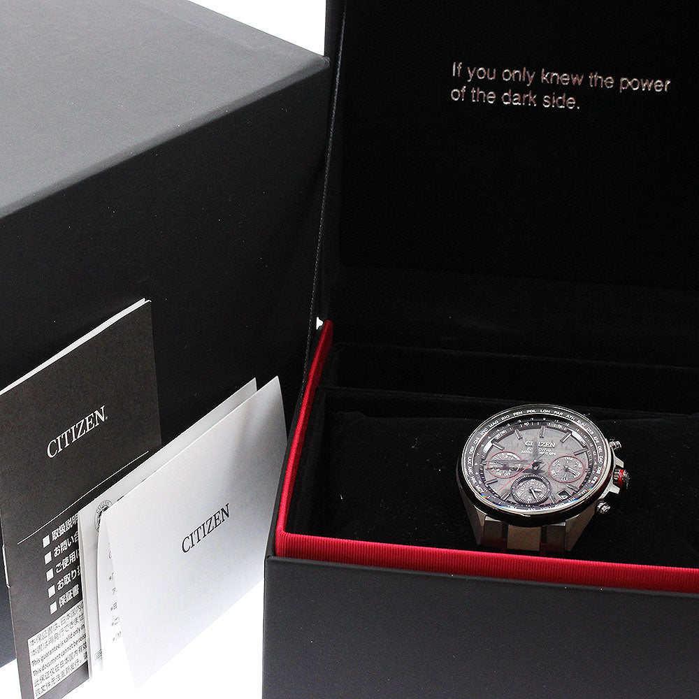 CITIZEN Atessa CC4006-61E/F950-T025536 Darth Vader Solar Powered Radio_892275