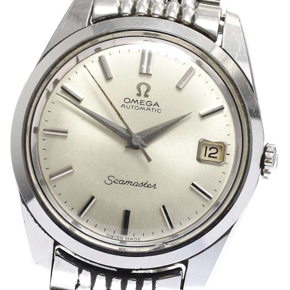 OMEGA Seamaster 166010 Cal.562 Rice Bracelet Silver Dial Automatic Men's_892279