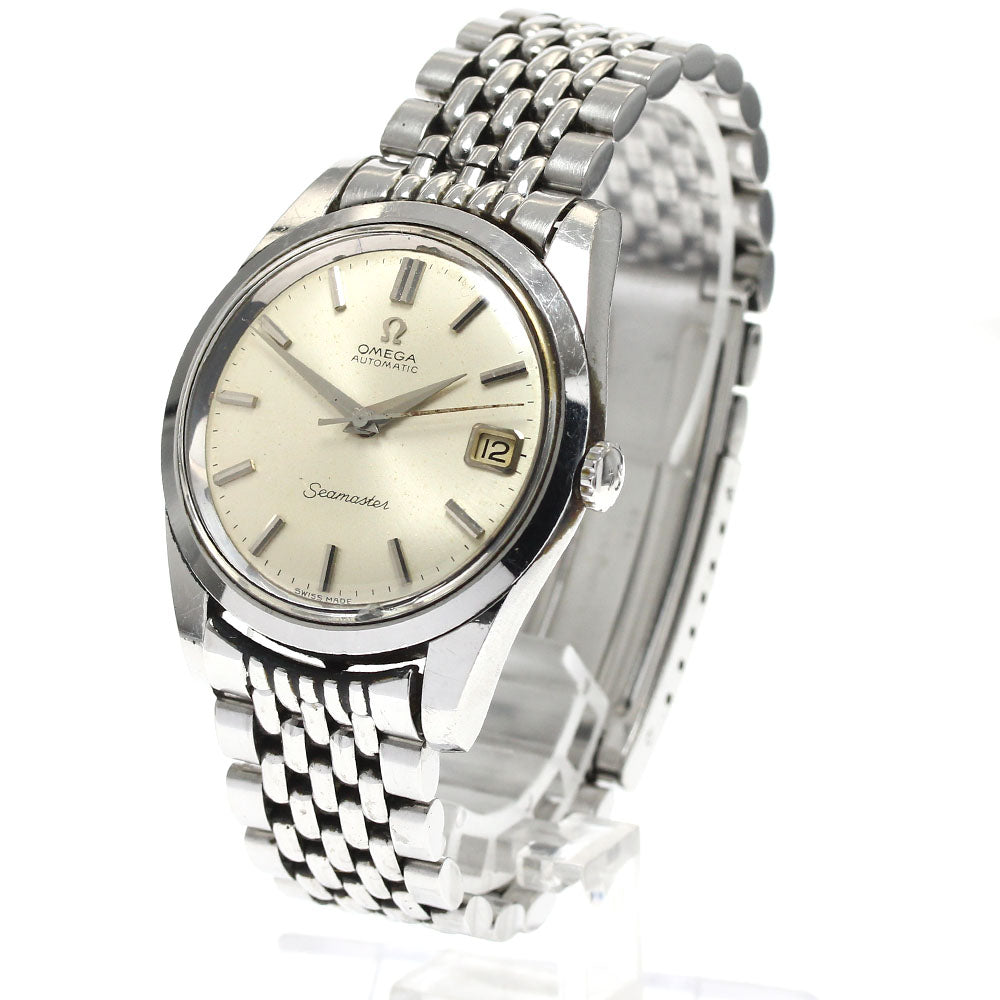 OMEGA Seamaster 166010 Cal.562 Rice Bracelet Silver Dial Automatic Men's_892279