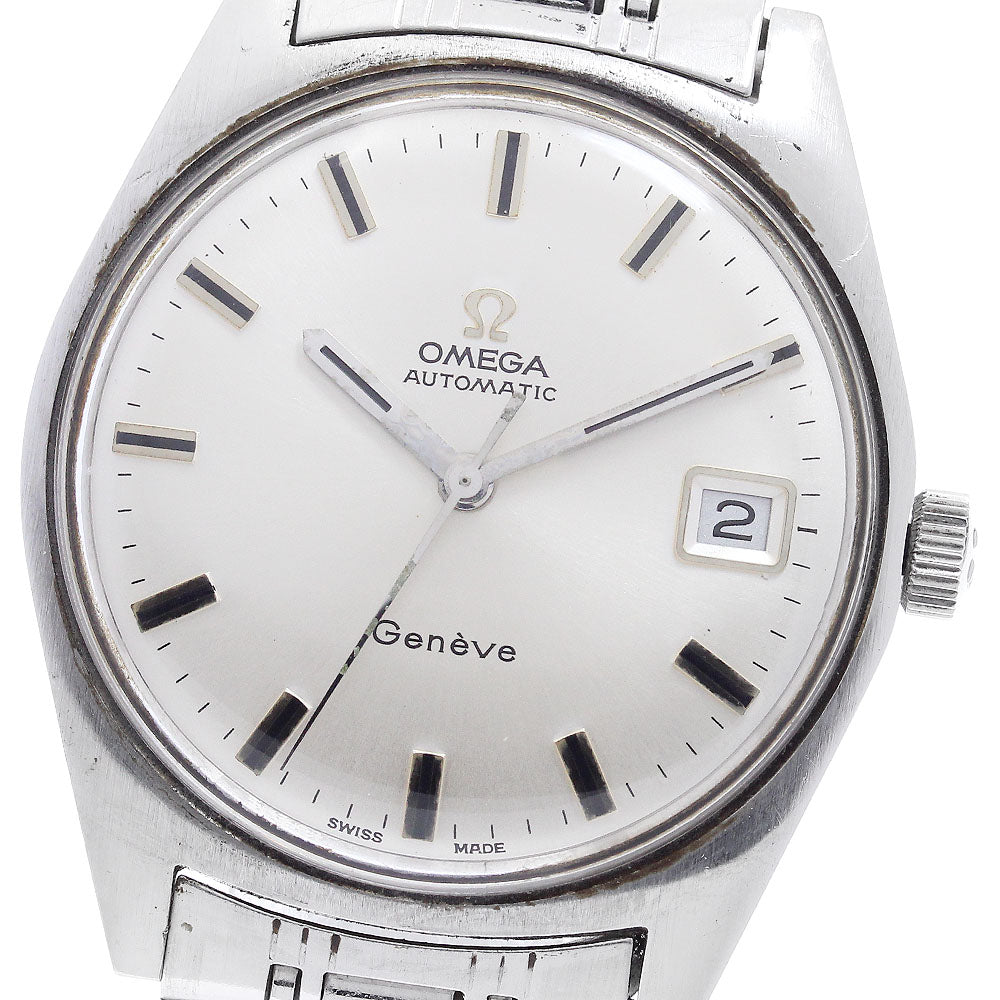 OMEGA Geneve Date Silver Dial Automatic Men's Watch_892280
