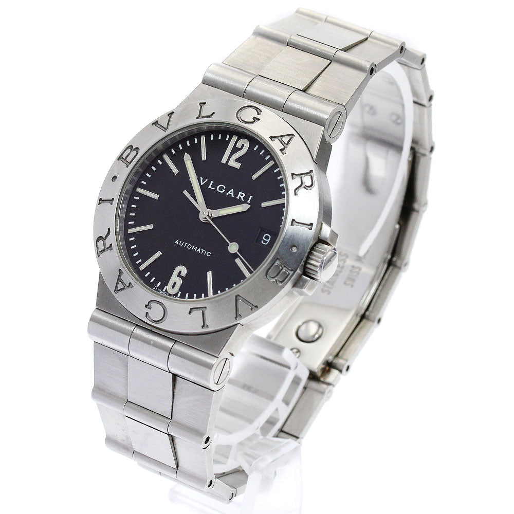 BVLGARI Diagono LCV35S Date black Dial Automatic Men's Watch_892281