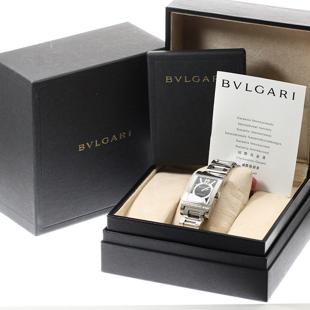 BVLGARI Rettangolo RT45S Date black Dial Automatic Men's Watch_892308