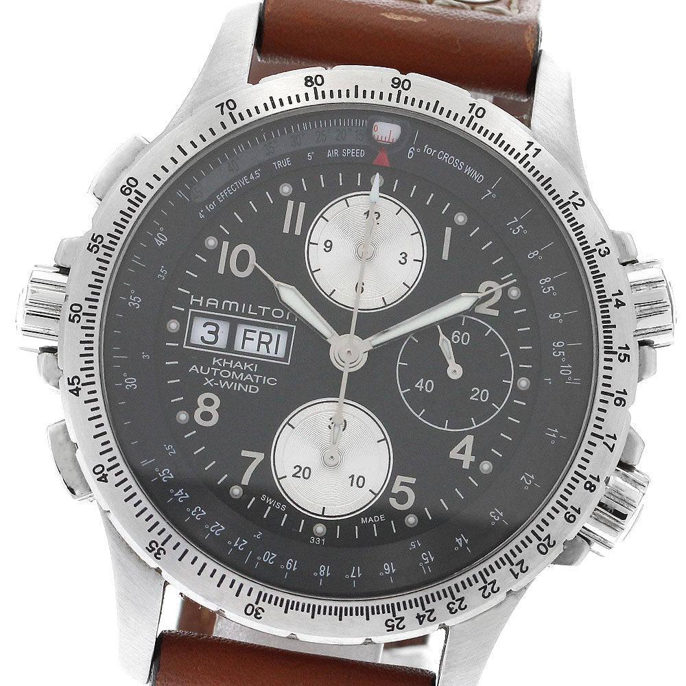 HAMILTON Khaki Aviation X-Wind H776160 Day date Automatic Men's Watch_892316