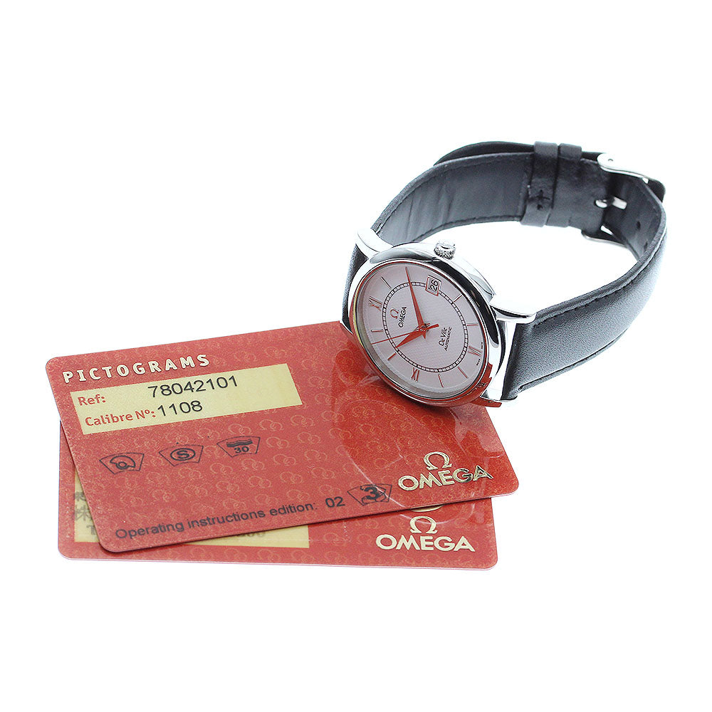 OMEGA De Ville 7804.21.01 white Dial Automatic Men's Watch_892325