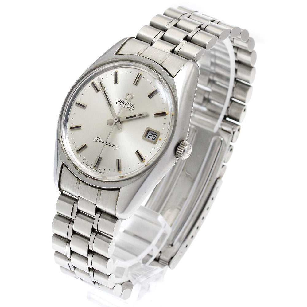 OMEGA Seamaster 166.067 Date Cal.565 Silver Dial Automatic Men's Watch_892329