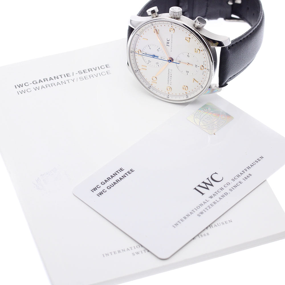 IWC SCHAFFHAUSEN Portugese IW371401 Chronograph Automatic Men's Watch_892357
