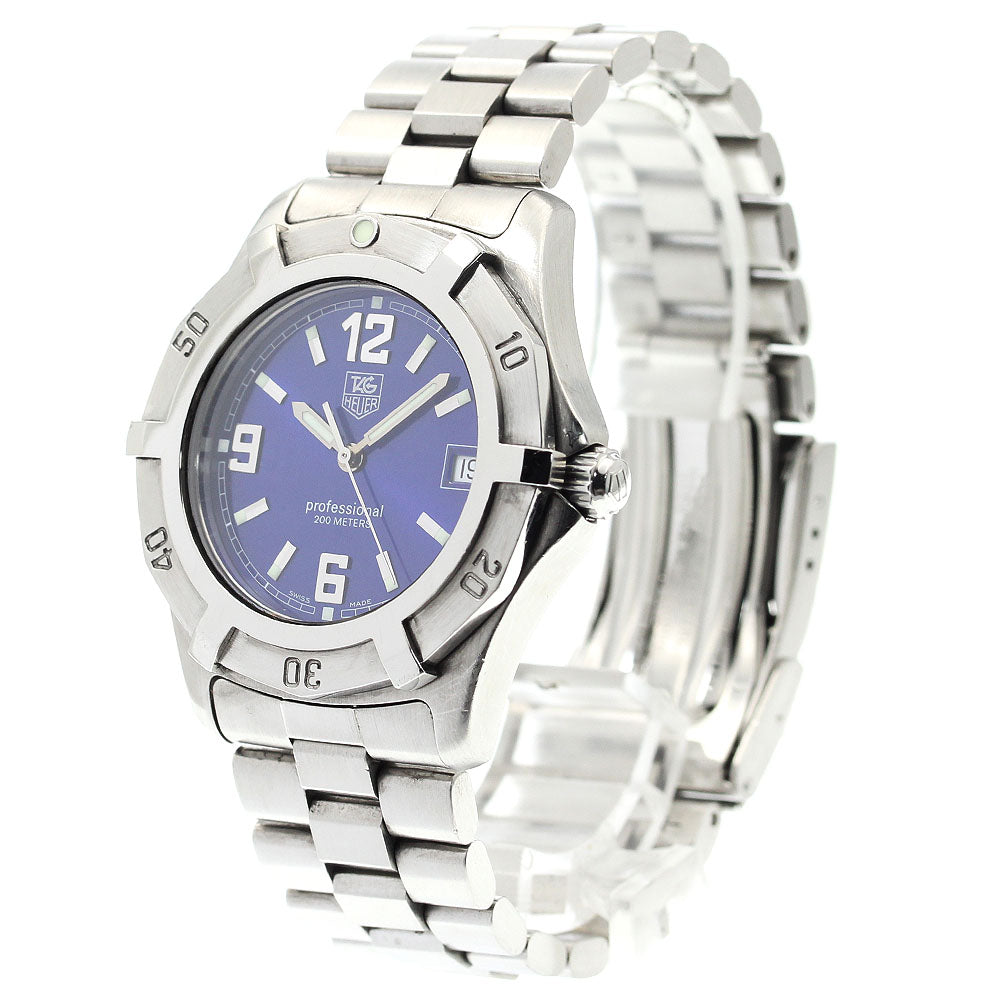 TAG HEUER Exclusive WN1112 Date blue Dial Quartz Men's Watch_892370