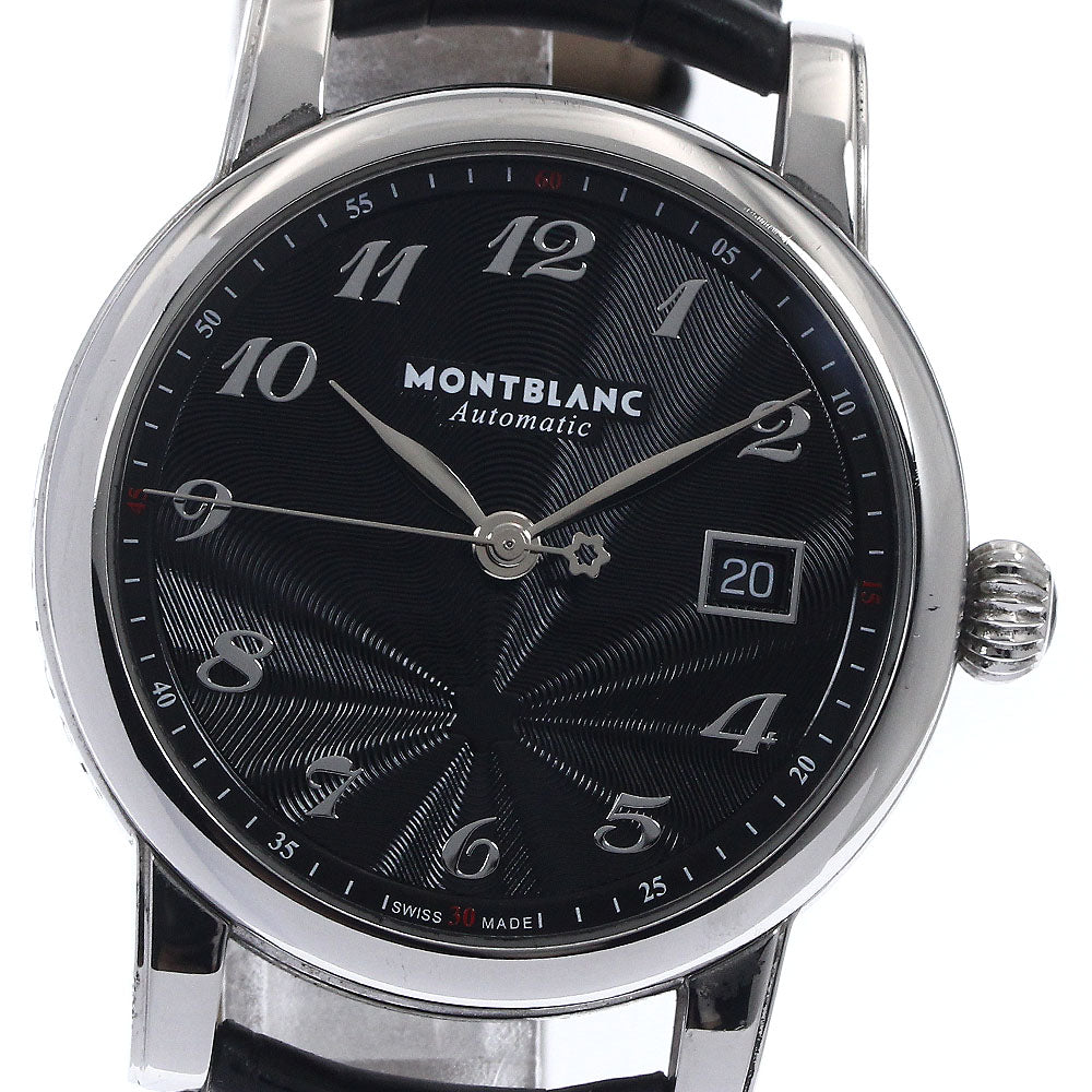 MONTBLANC Meisterstückster 7236 Date black Dial Automatic Men's Watch_892385