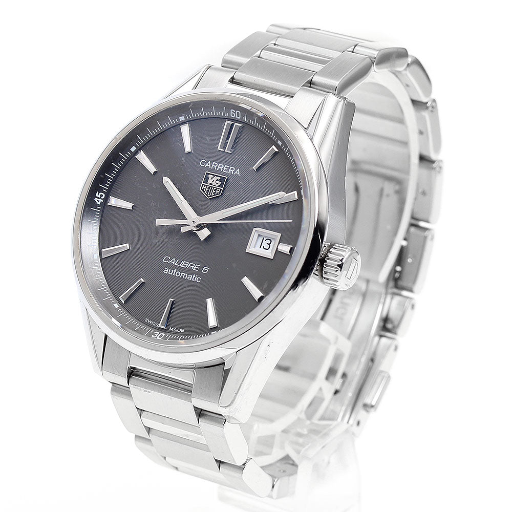 TAG HEUER Carrera Caliber 5 WAR211C-4 Date gray Dial Automatic Men's_892402