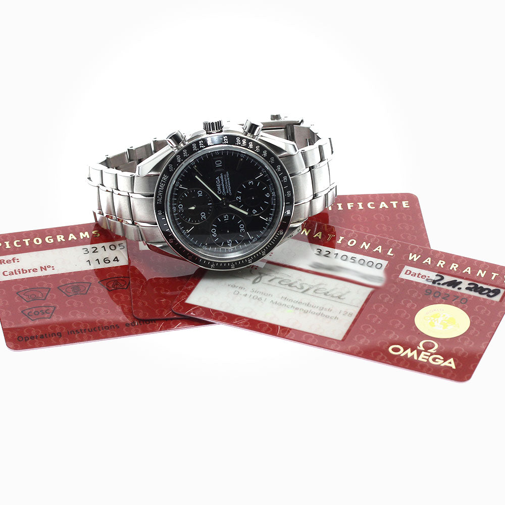 OMEGA Speedmaster 3210.50 Chronograph black Dial Automatic Men's Watch_892434