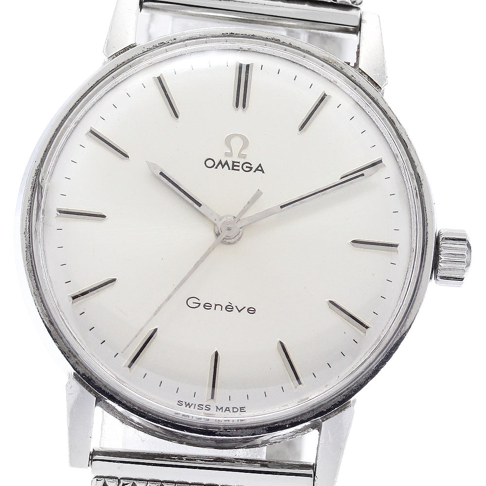 OMEGA Geneve 135.011SP Cal.601 Silver Dial Hand Winding Men's Watch_892438