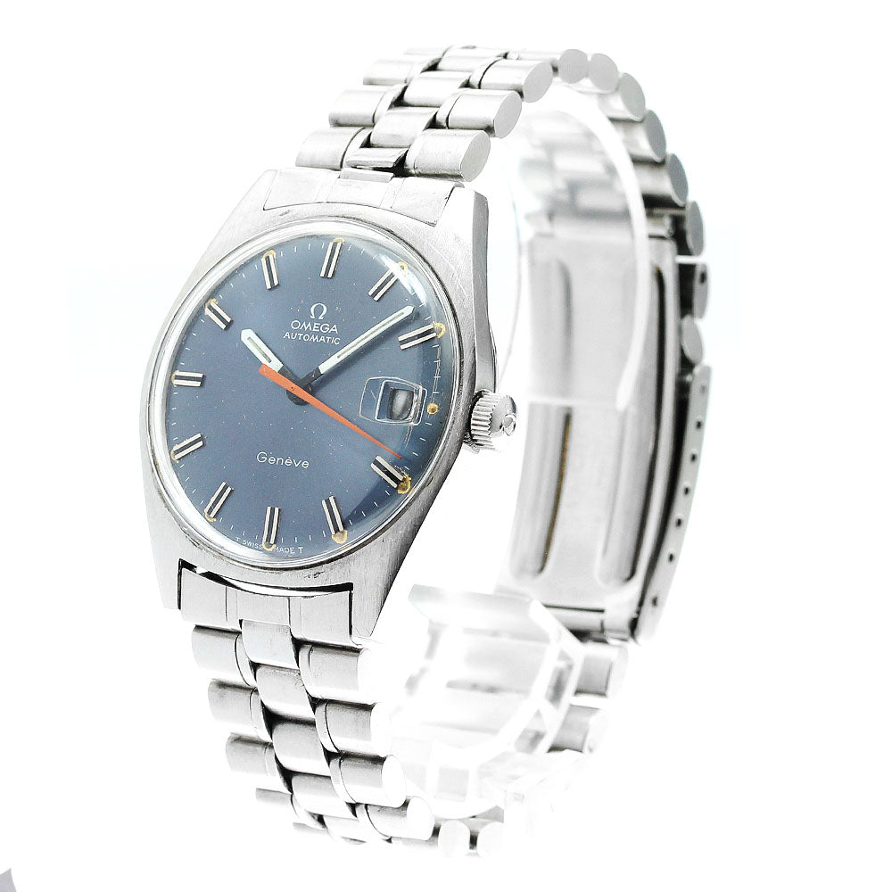 OMEGA Geneve 166.041 Cal.565 Date Navy Dial Automatic Men's Watch_892441