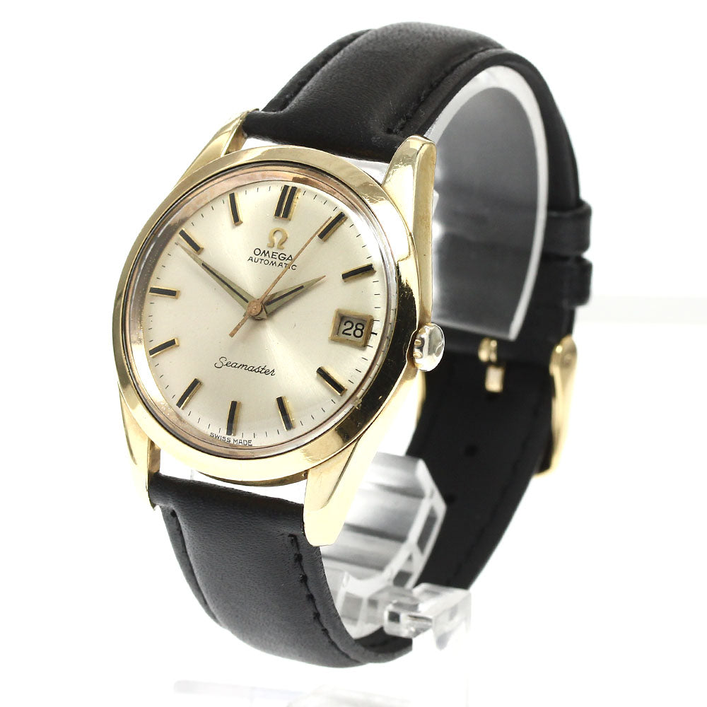 OMEGA Seamaster 166010-67 Date Cal.565 Silver Dial Automatic Men's Watch_892445