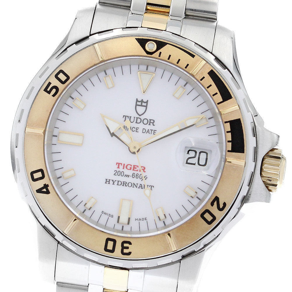 TUDOR Tiger Prince Date Hydronaut 89193P white Dial Automatic Men's Watch_892467