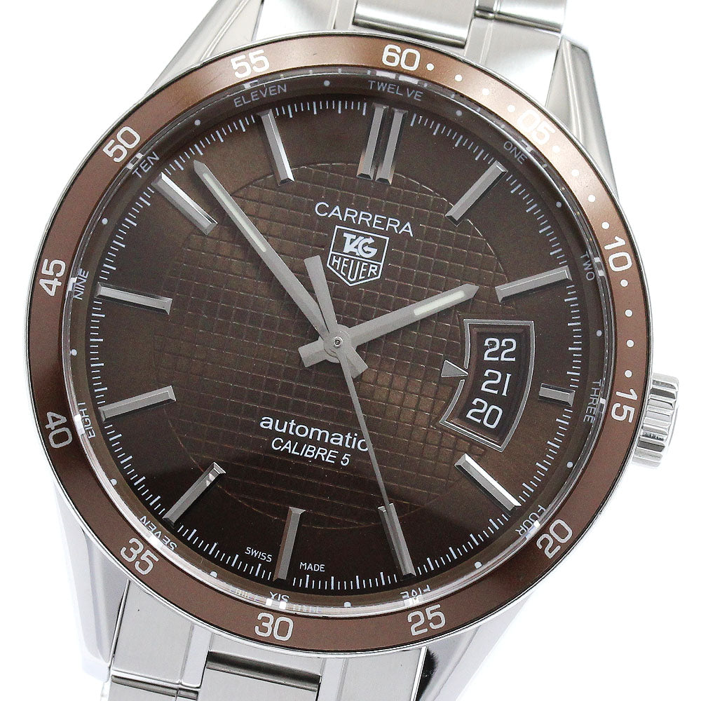 TAG HEUER Carrera WV211N-0 Caliber 5 Brown Dial Automatic Men's Watch_892475