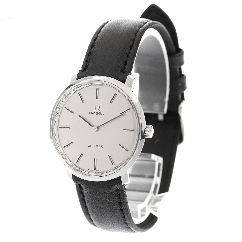 OMEGA De Ville TOOL104 Round Vintage Silver Dial Hand Winding Men's Watch_892486