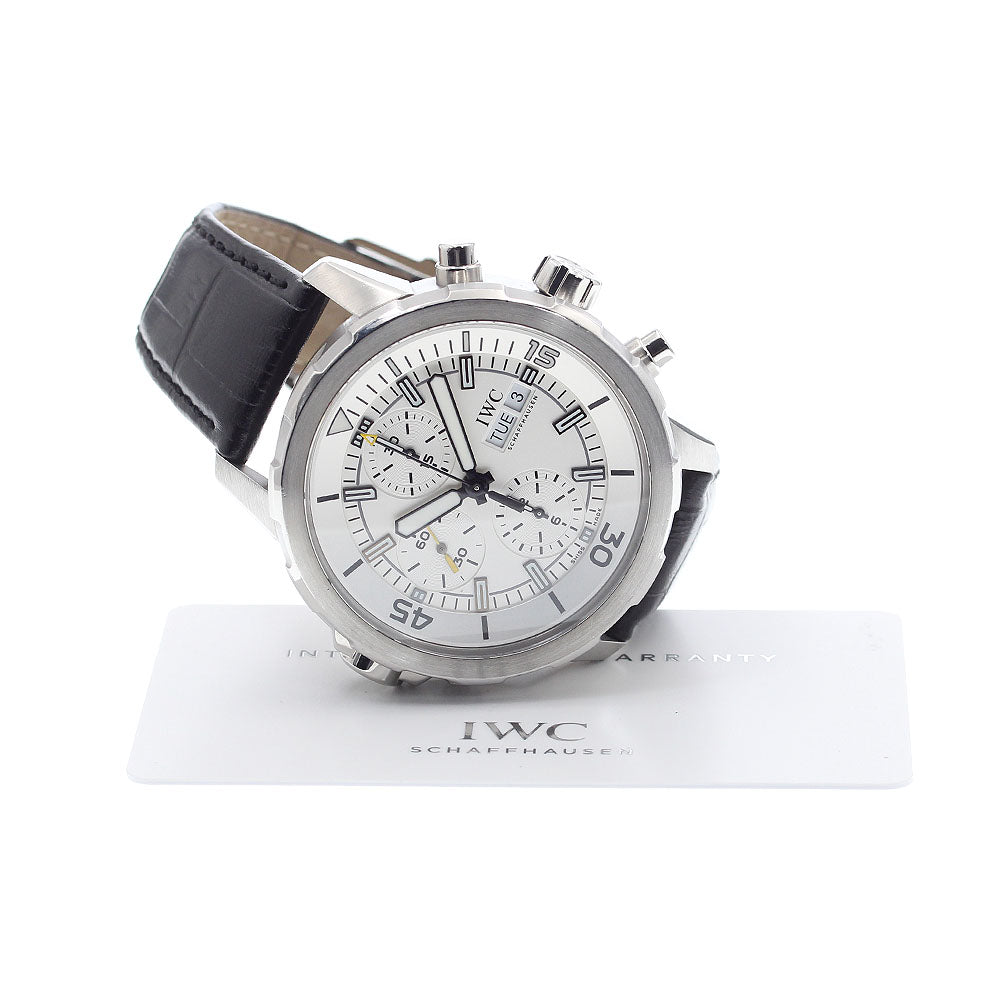 IWC SCHAFFHAUSEN Aqua timer IW376801 Chronograph Silver Dial Automatic Men's Watch_892491