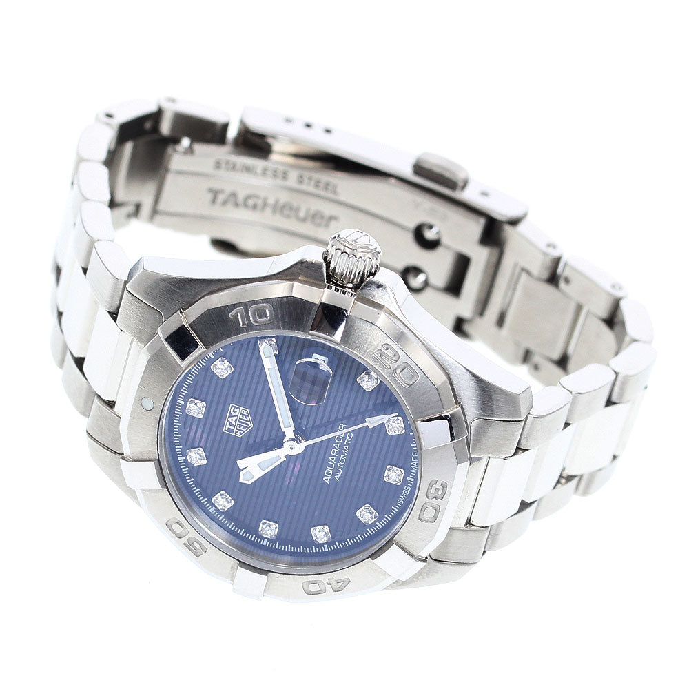 TAG HEUER Aqua racer WBD2313 Black shell Dial Automatic Ladies Watch_892494