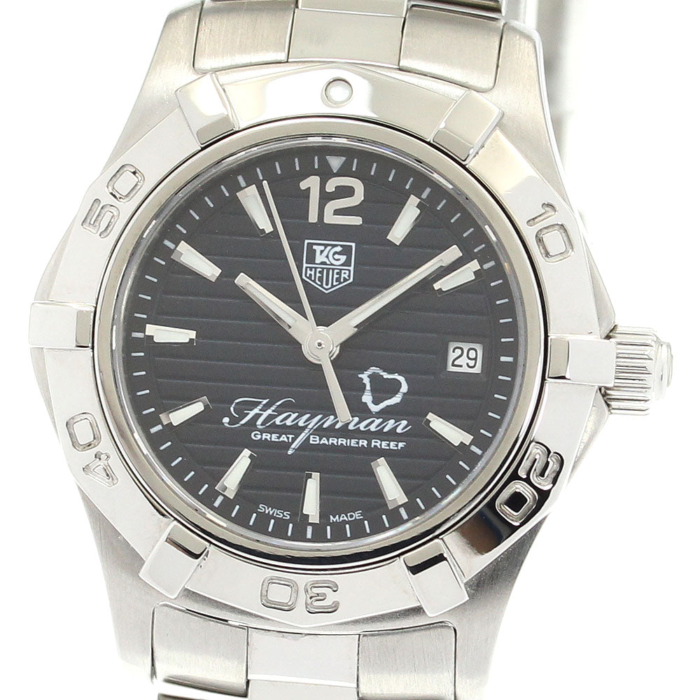 TAG HEUER Aqua Racer Diving Hayman Island WAF141Y Date Quartz Ladies_892499