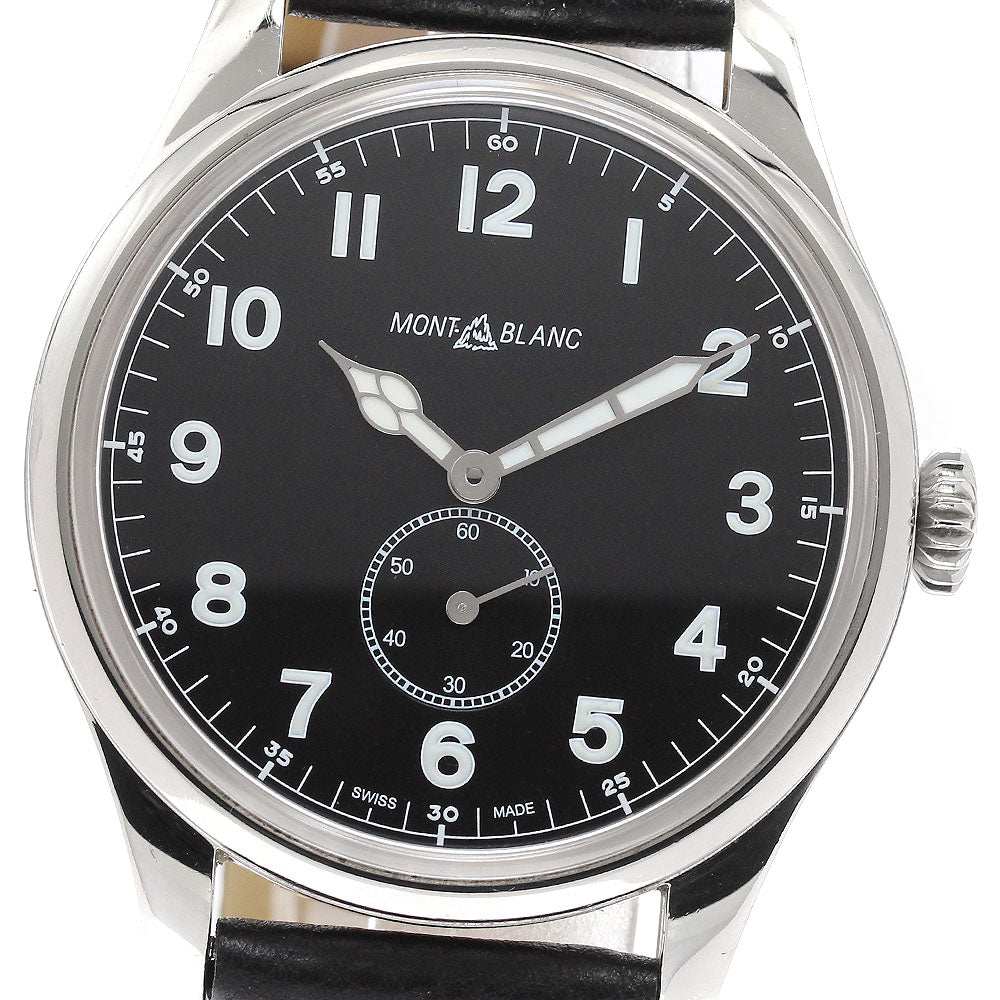 MONTBLANC 7389 Small seconds black Dial Automatic Men's Watch_892520