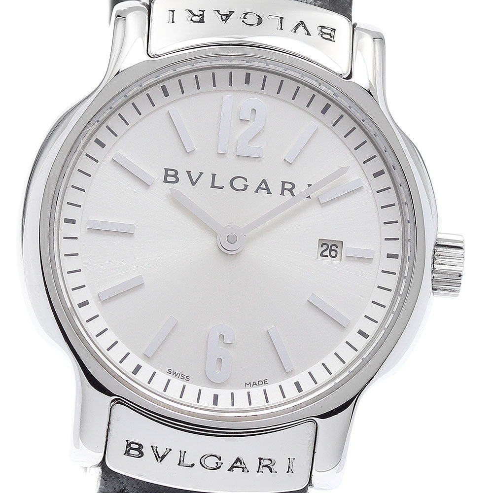BVLGARI Solo tempo ST29S Date Silver Dial Quartz Ladies Watch_892539