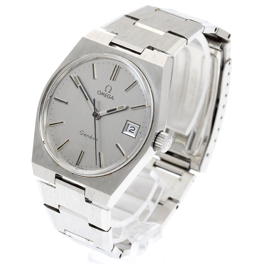 OMEGA Geneve 136.0050 Date Cal.613 Silver Dial Hand Winding Men's Watch_892553