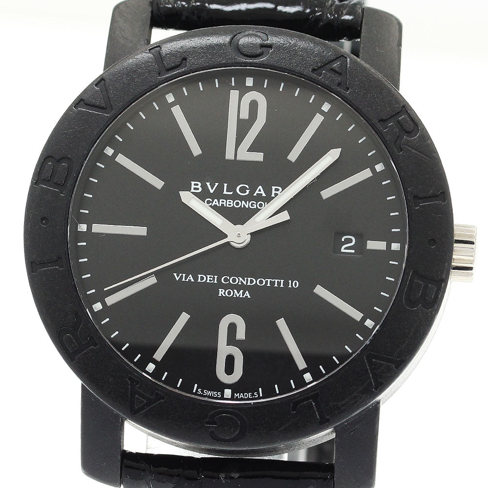 BVLGARI BVLGARIBVLGARI BB40CL Date black Dial Automatic Men's Watch_892560